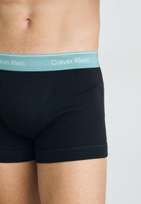 Calvin Klein Underwear TRUNK 5 PACK - Boxerbriefs - black bodies ink/zoni beach/turf
