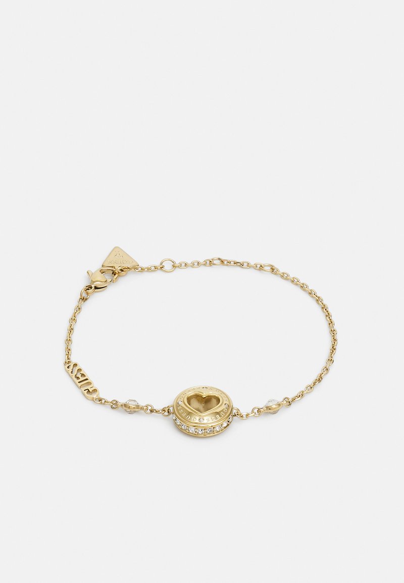 Guess ROLLING HEARTS - Zapestnica - yellow gold-coloured