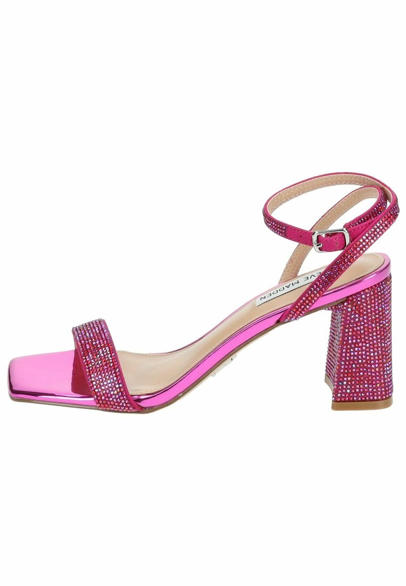 Steve Madden LUXE-R - Sandály na vysokém podpatku - pink iridescent pir