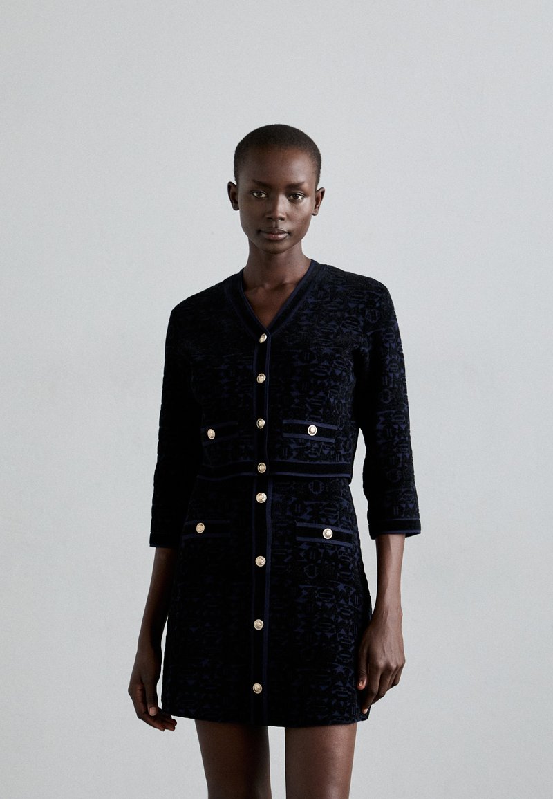 Maje Day dress - noir/marine