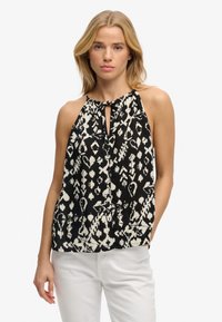 Valgt, aztec ikat black