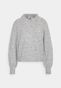 Não selecionado, light grey melange