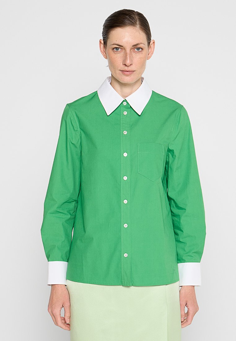 TORY BURCH Overhemdblouse groen