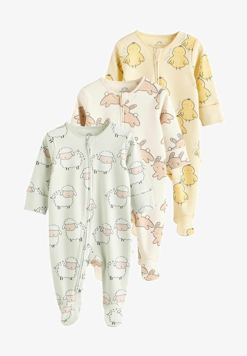 Next REGULAR FIT -SPRING TWO WAY ZIP 3 PACK - Magamisriided - yellow