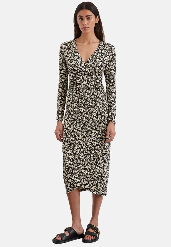 WRAPPED SLIM - Jerseykleid - multi