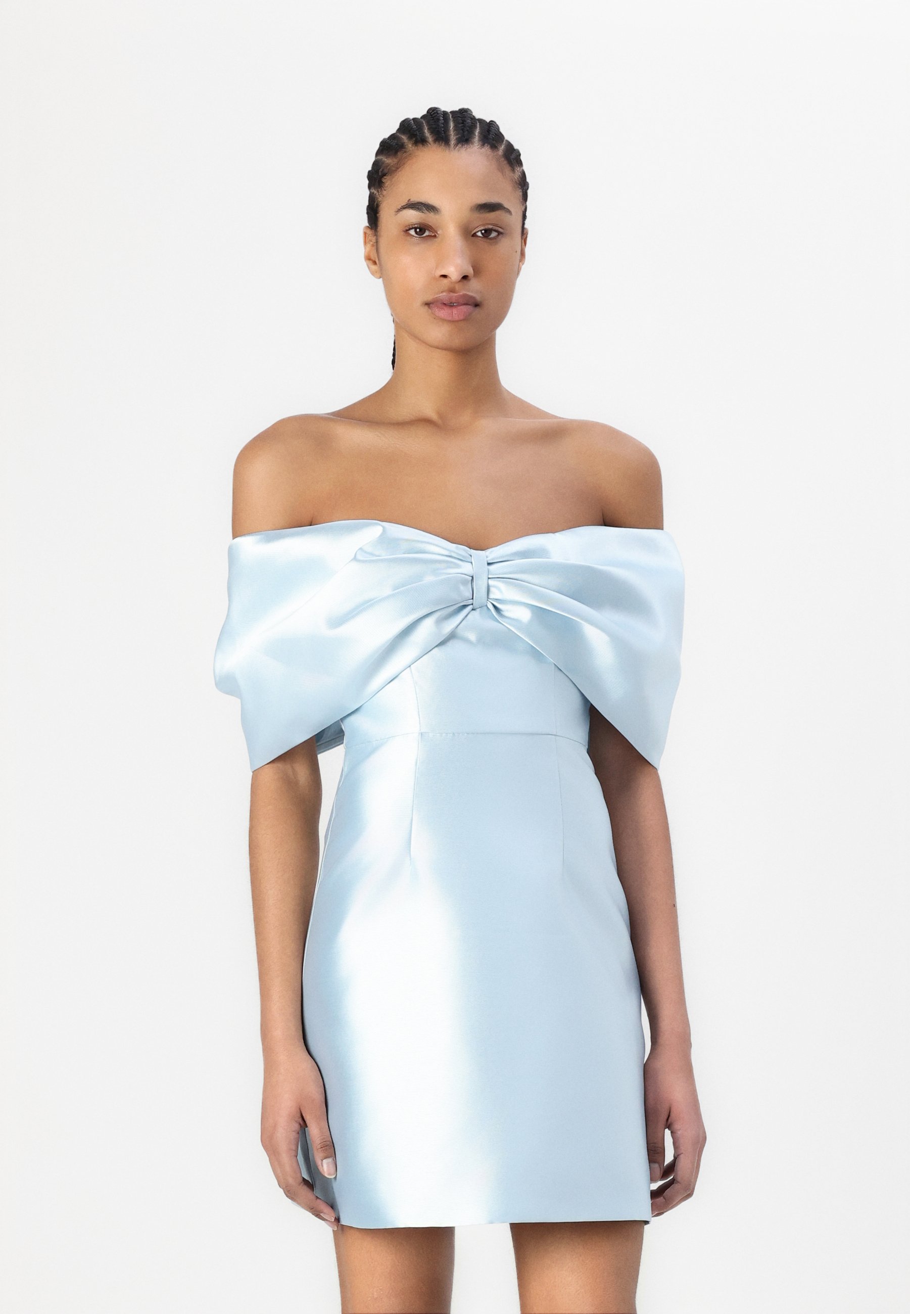 princess polly baby blue dress Blue Satin Dresses | Inc Light Blue, Navy & Royal