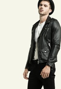 Serge Pariente ROCKY - Giacca di pelle - black