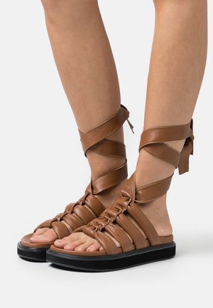 ASRA SOPHIA - Sandales - tiger tan