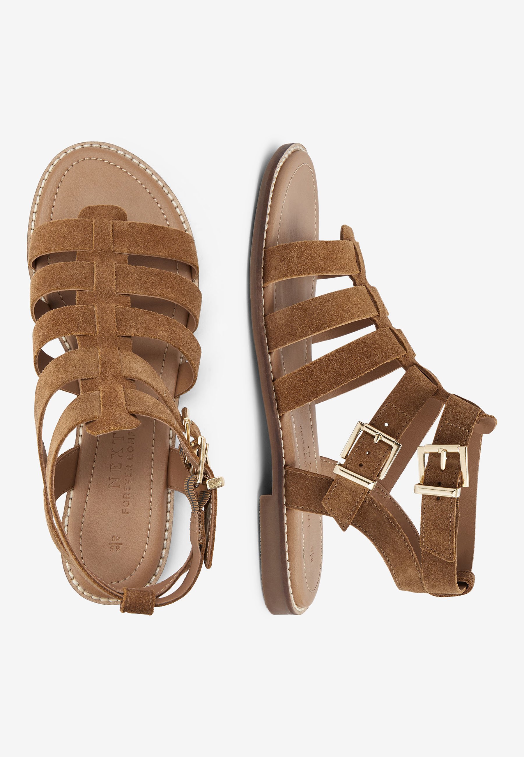 Next FOREVER COMFORT┬« GLADIATOR - Sandalen - brown/Bruin - Zalando.nl