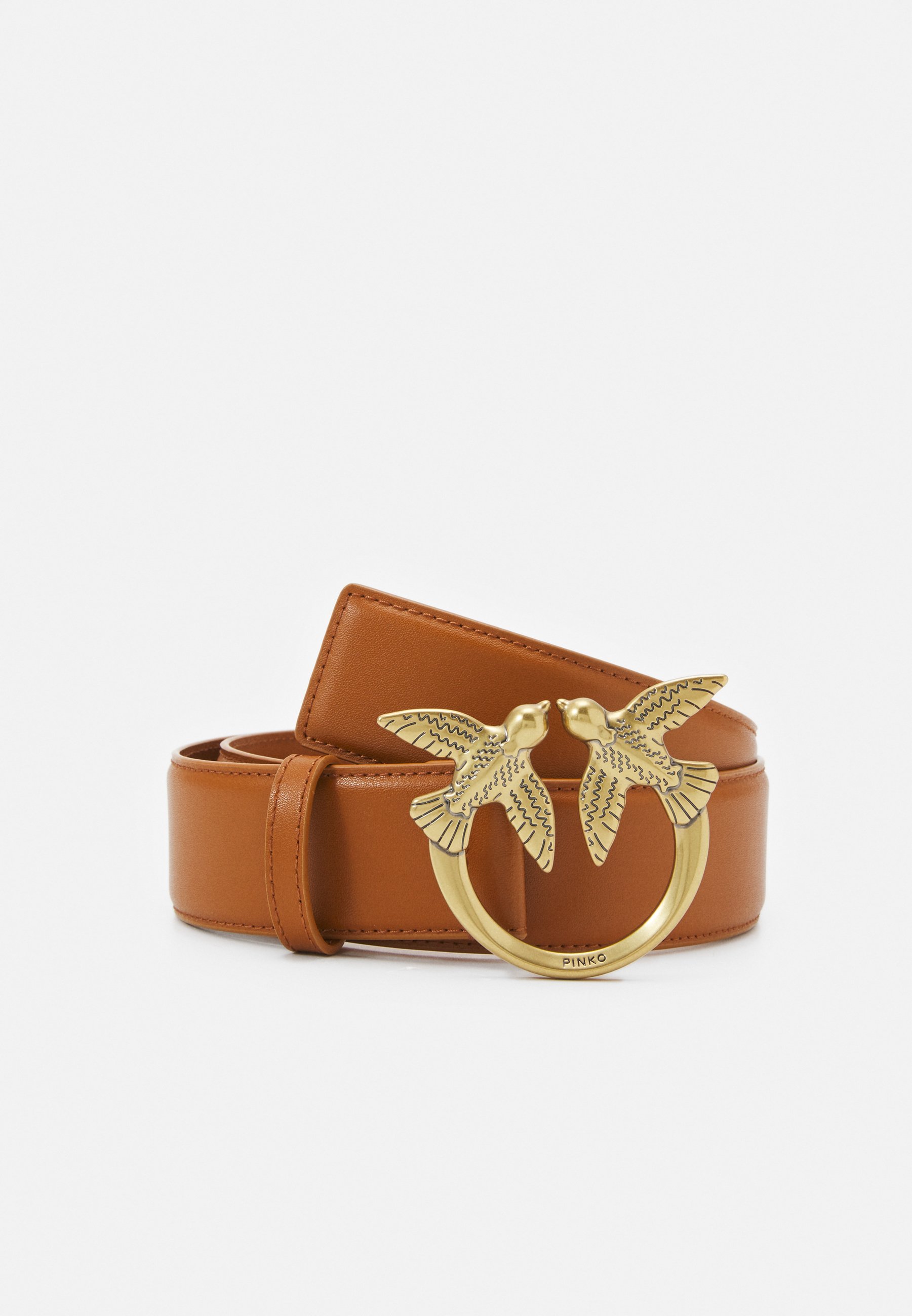 Pinko LOVE BERRY WAIST SIMPLY BELT - Cintura - cognac - Zalando