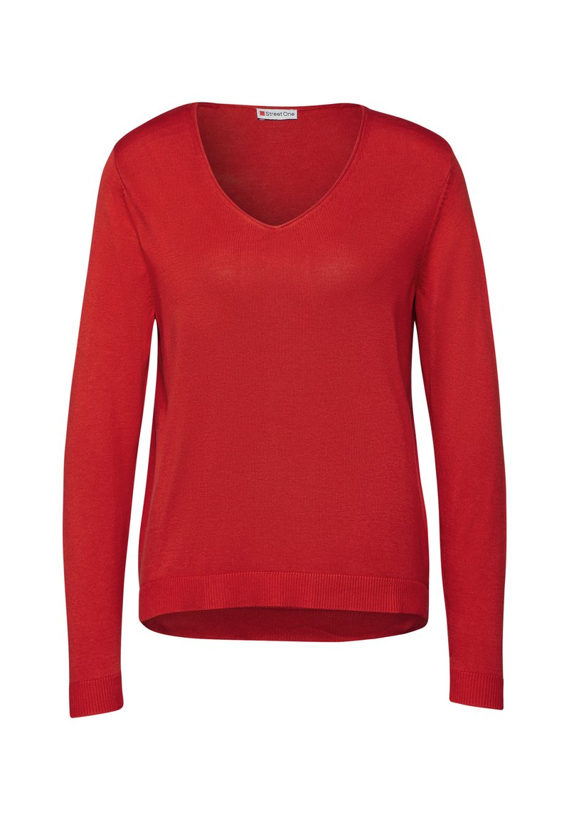 Street One Rote Strickpullover Rote Pullover Kaufen Roter