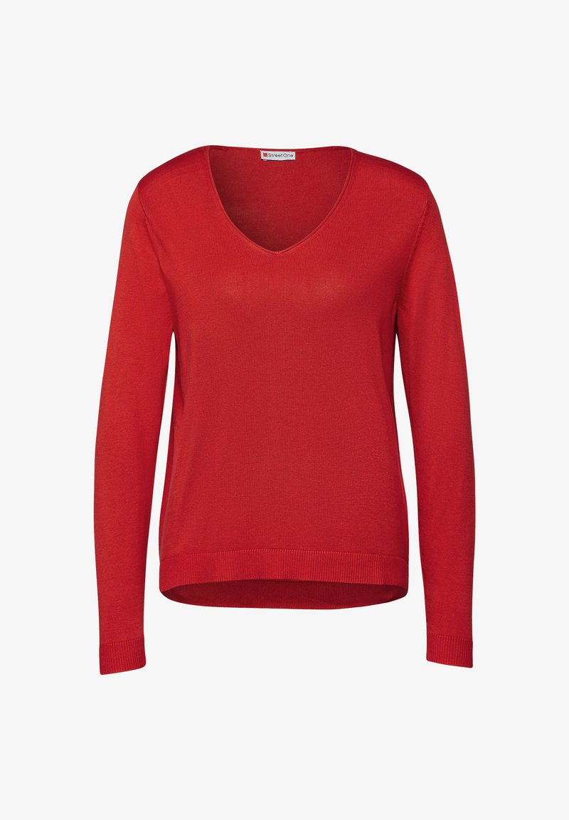Street One Rote Strickpullover Rote Pullover Kaufen Roter