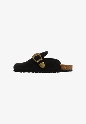 Divine Factory, MULES MOCASSIN THE DIVINE FACTORY NOGA BOREAL COW BOY - Slip-on sandaler - noir