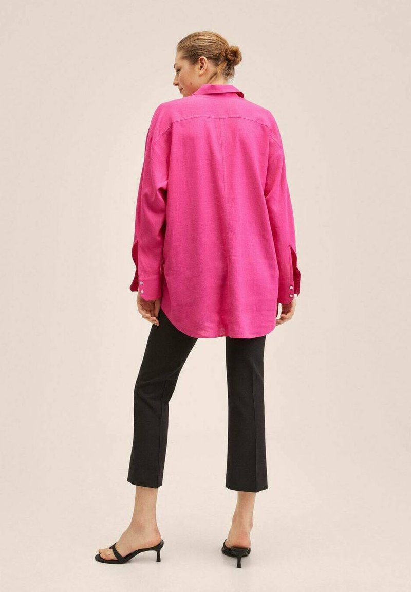 Damen Hemdblusen | Mango WORK Hemdbluse pink - QB48276 Damen Hemdblusen | Mango WORK Hemdbluse pink - QB48276