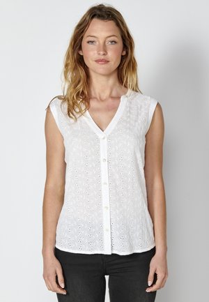 Koroshi STRAP  - Bluse - blanco   white