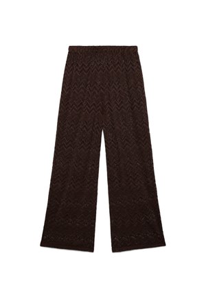 Terranova, PANTALONI WIDE LEG - Pantaloni - cacao