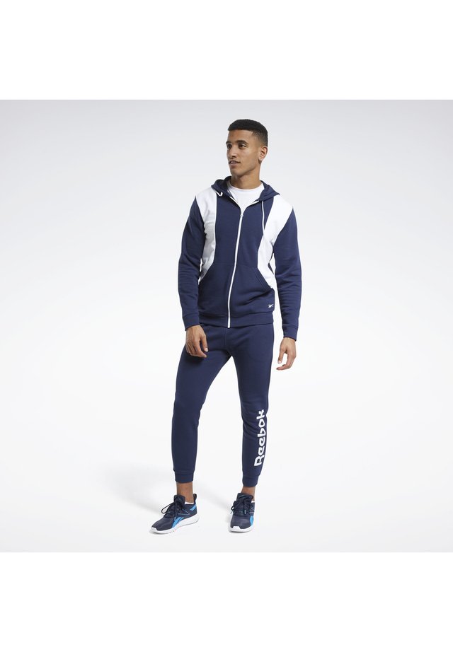 TRAINING ESSENTIALS LINEAR LOGO TRACKSUIT - Survêtement - blue