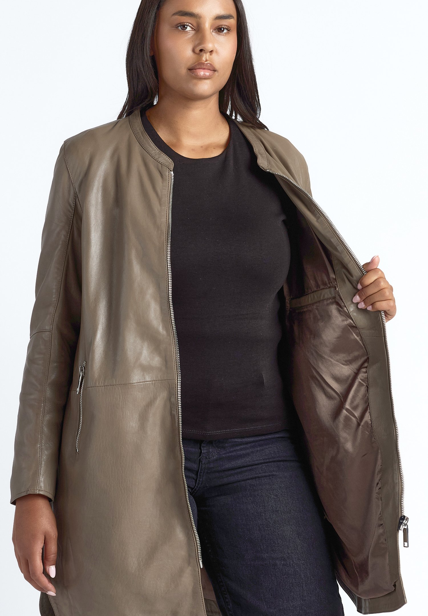 Maze - Krótki płaszcz/jasny brąz - Zalando.pl