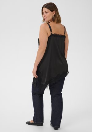 Kaffe Curve, KCMIANA STRAP - Débardeur - black deep