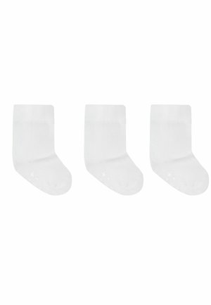 3-PACK REGULAR FIT - Kojinės - white