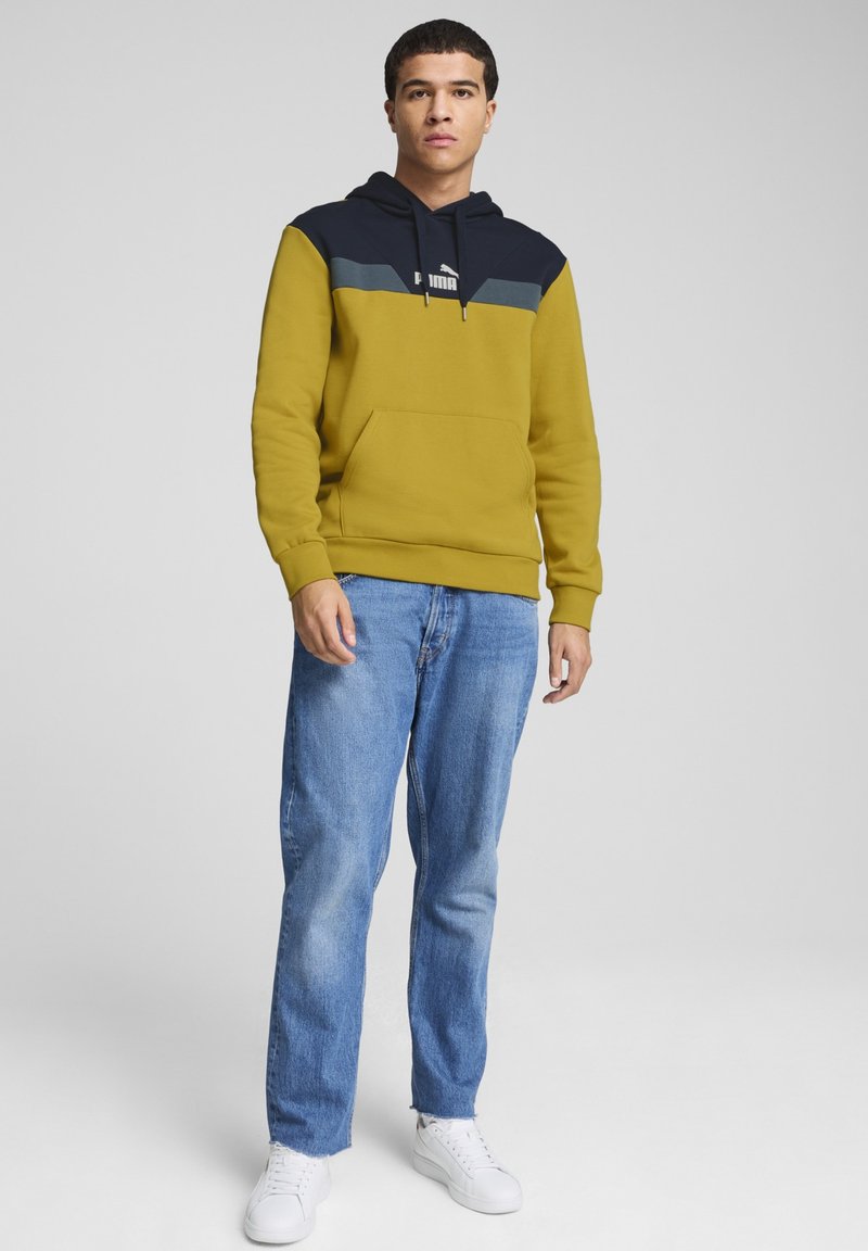 Puma POWER - Felpa con cappuccio - golden fog