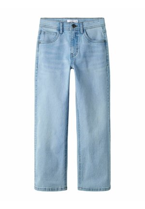 Straight leg jeans - light blue denim