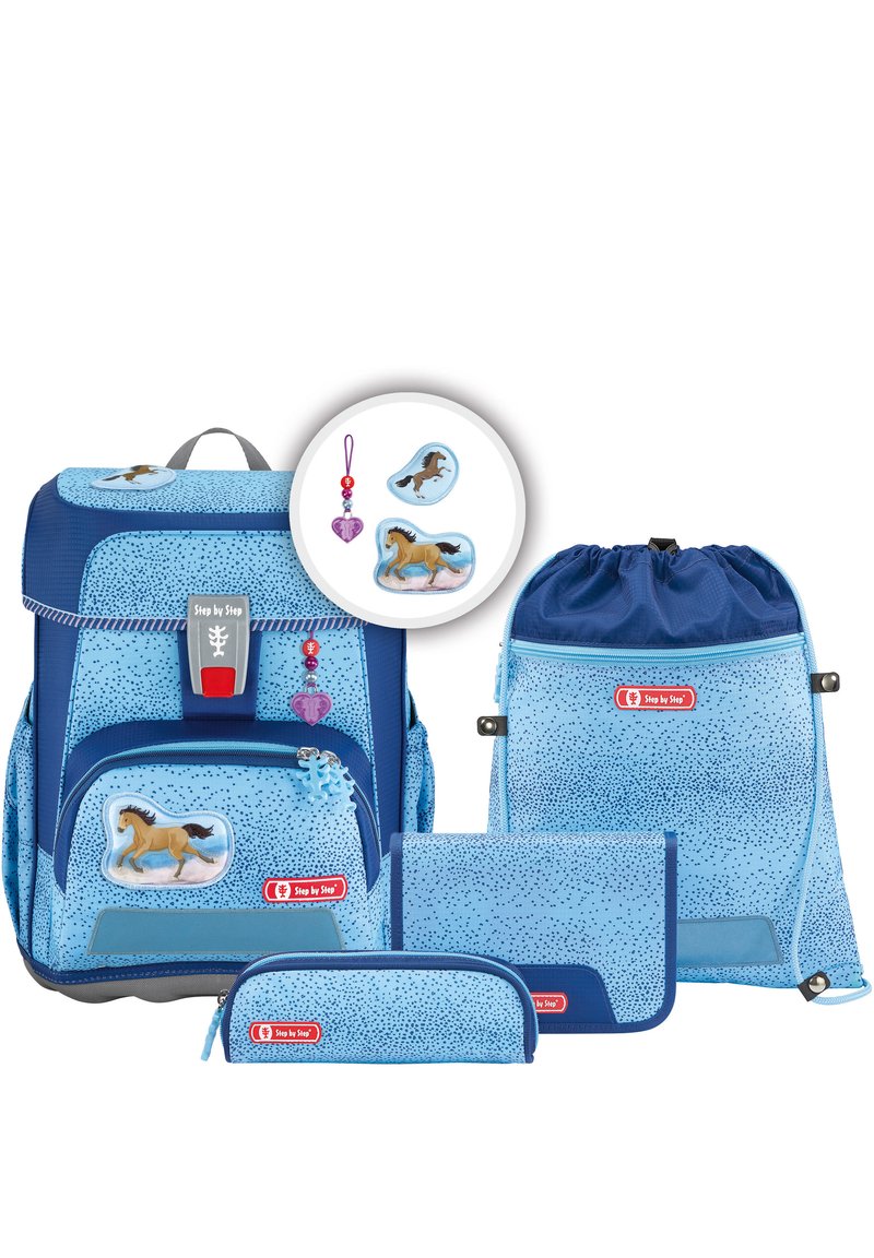 Step by Step CLOUD-SET 5TLG - Cartable d'école - wild horse