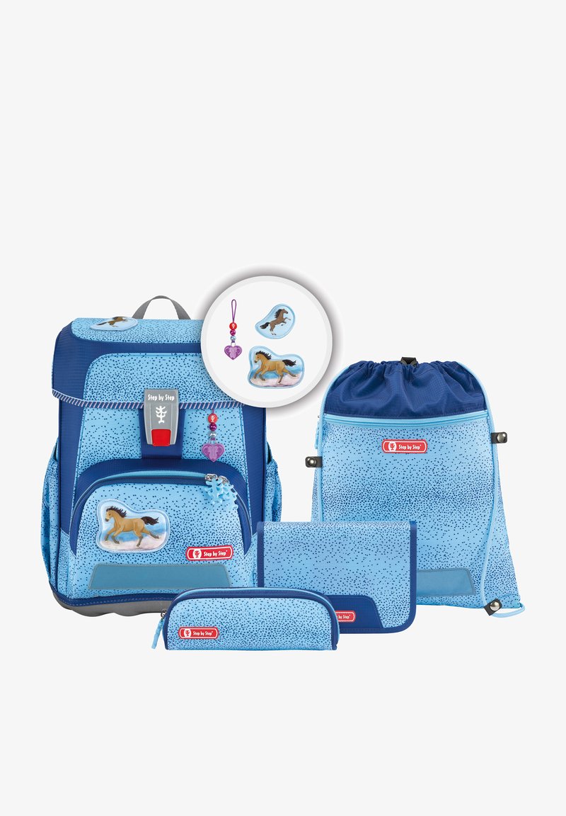 Step by Step CLOUD-SET 5TLG - Cartable d'école - wild horse