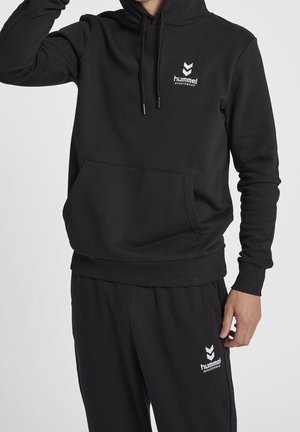 Hoodie - black denim