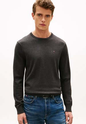 Tommy Hilfiger, CREW NECK  - Pullover - dark grey