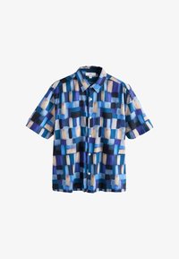 Non sélectionné, blue patchwork