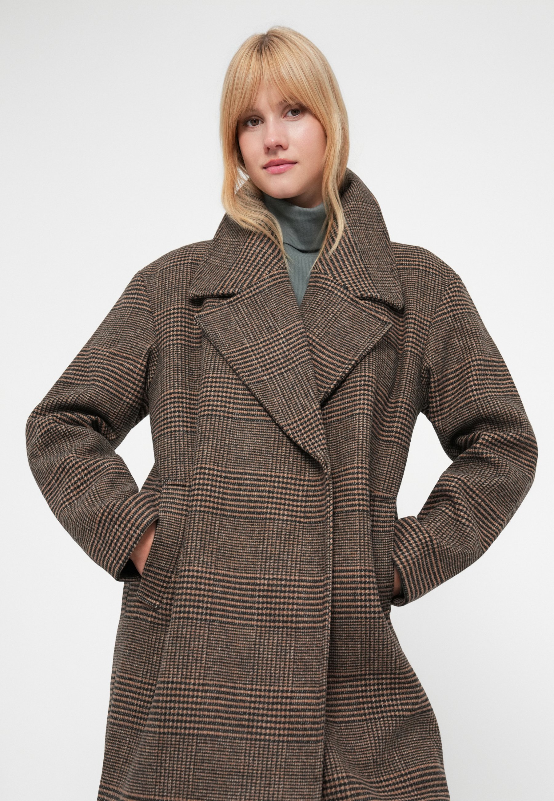 ONLY ONLMADISON - Classic coat - seal brown/brown - Zalando.ie