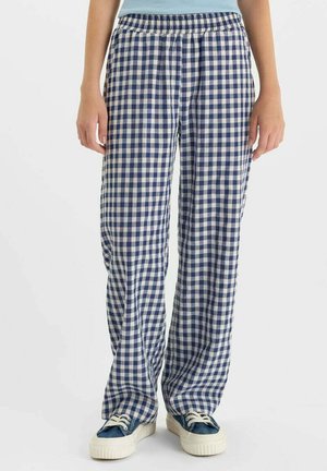 DROITE SONJAGI - Pantalon classique - bleu