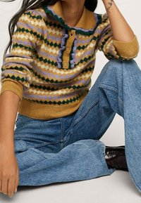 Mango Neule - mustard yellow