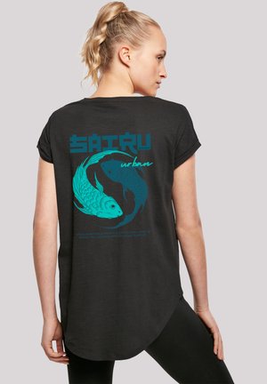 Print T-shirt - schwarz