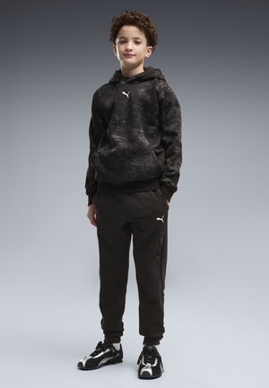 Puma, PUMA SPORT CAMO FLEECE-JOGGINGHOSE. - Træningsbukser - black
