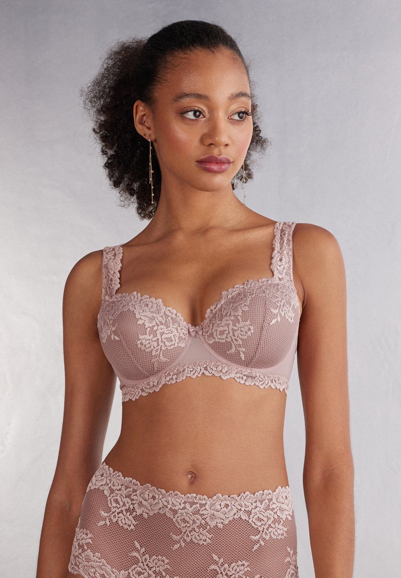 Intimissimi SOFIA IN PRETTY FLOWERS - Podprsenka s kosticemi - pink