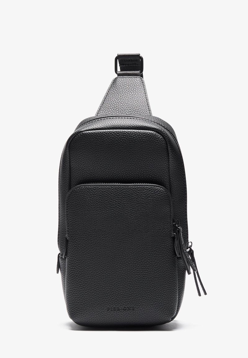 Pier One UNISEX - Borsa a tracolla - black