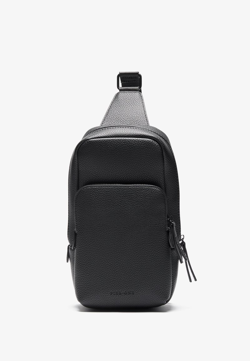 Pier One UNISEX - Borsa a tracolla - black