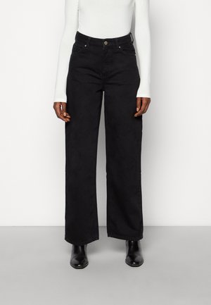 Relaxed fit -farkut - black denim