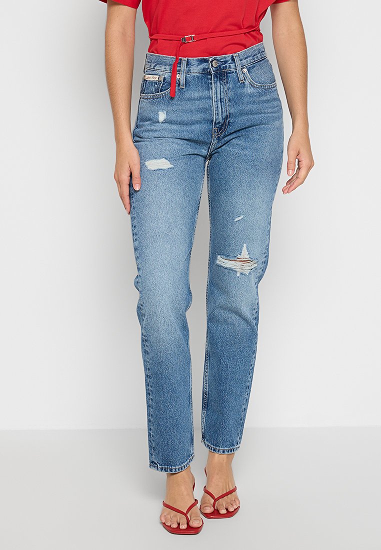 Calvin Klein Jeans Slim fit jeans lichtblauw