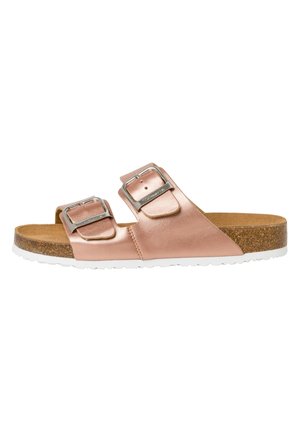 Mules - rose gold