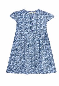 JoJo Maman Bébé - DITSY FLORAL REGULAR FIT - Jurk - navy blue Miniatuurafbeelding 1