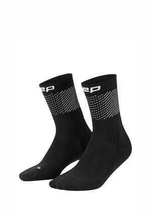 CEP, PRO RUN REFLECTIVE MID CUT 3.0 - Sports socks - black