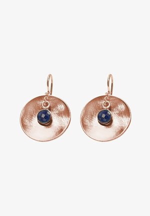 Earrings - rose gold coloured