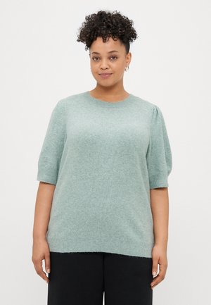 CARRICA LIFE 2/4  - Lihtne T-särk - chinois green melange