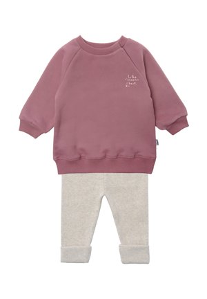 SET TO THE MOON BACK - Sweatshirt - mottled berry