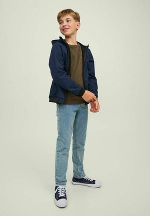 Zip-up sweatshirt - navy blazer