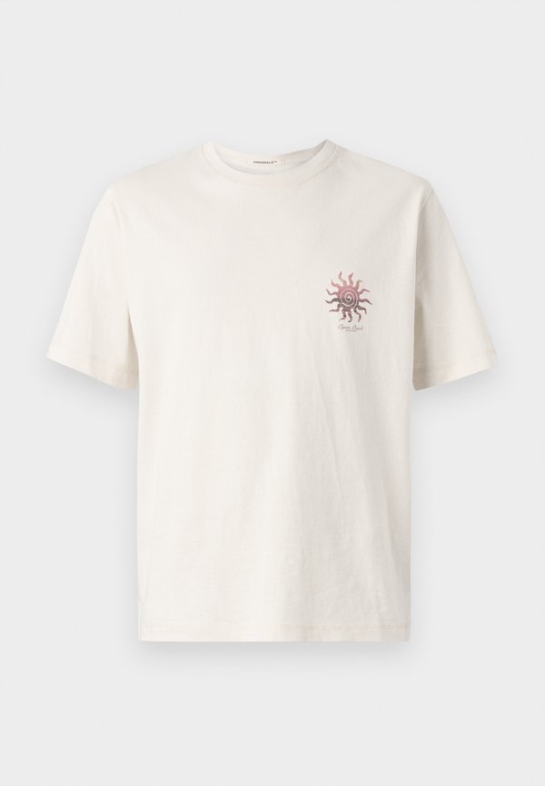 JORCANGGU - Print T-shirt - ecru