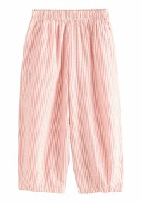 Next - REGULAR FIT - PULL ON BARREL  - Hlače - pink stripe Miniaturna slika 1